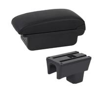 HPZPRPCEW Brachiolo Per Suzuki Per Swift 2005-2020 2021 2022 2023 2024 Bracciolo Auto Accessori Auto Dettagli Interni Box Di Archiviazione(B2 linea nera 3USB)