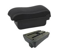HPZPRPCEW Brasile Auto Per Peugeot 307 Portabrasile Per Peugeot 307 CC Convertibile Box Di Archiviazione(A3 Black white NO USB)