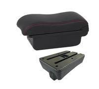 HPZPRPCEW Brasile Auto Per Peugeot 307 Portabrasile Per Peugeot 307 CC Convertibile Box Di Archiviazione(B1 Nero rosso 3USB)