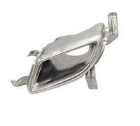 HPZPRPCEW Copertura Decorativa Per Terminale Di Scarico Posteriore Per Hyundai Per Santa Fe DM 2013 2014 2015 In Acciaio Inox(Giusto)
