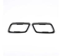 HPZPRPCEW Copertura Per Tubo Di Scarico Posteriore In Acciaio Inox Cornice Per Gola Posteriore Per Serie 2 F44 2020-2024 Accessori Esterni(Nero A)