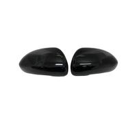 HPZPRPCEW Coppia Per Vauxhall Per OPEL Per Corsa D 2006-14 Per E 2014-2019 Calotte Per Specchietto Retrovisore Di Coperture Per Laterale(Nero lucido)
