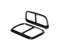 HPZPRPCEW Coprisilenziatore Di Scarico Posteriore Per Land Rover Per Range Rover Per Velar 2017 2018 2019 2020 2021 Accessori In Acciaio Inossidabile(Nero A)