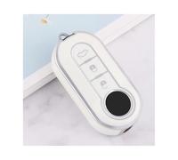 HPZPRPCEW Custodia Chiave Auto TPU Portachiavi Accessori Per Fiat Per Ducato Per Panda Per Punto Per Lancia Per Musa(BIANCO)