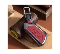 HPZPRPCEW Custodia Copri Tasto Per Chiave Auto Per VW Per Golf 8 MK8 ID3 ID4 Per Cupra Per Skoda Per Octavia A8(ROSSO)