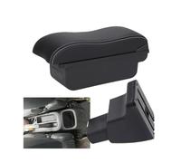HPZPRPCEW Dettagli Sui Componenti Interni Del Bracciolo Per Auto Parti Di Ricambio Accessori Per Il Retrofit Del Box Portaoggetti Per Hyundai I10(C3 Nero bianco SENZA USB)