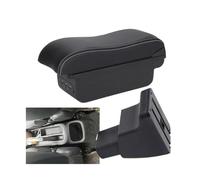 HPZPRPCEW Dettagli Sui Componenti Interni Del Bracciolo Per Auto Parti Di Ricambio Accessori Per Il Retrofit Del Box Portaoggetti Per Hyundai I10(B3 Nero bianco 3USB)