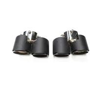 HPZPRPCEW Diffusore Posteriore Kit Di Decorazione Per Carrozzeria Accessori Auto Terminali Di Scarico In Acciaio Inox Per Serie 8 G14 G15 G16 2019-2022(Carbon Texture matte Black)