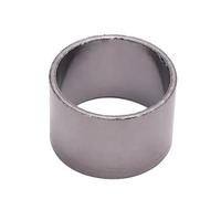 HPZPRPCEW ID Universale: 22 29 30 32 35 38 43 45 50 51 55mm Guarnizione Tenuta Del Tubo Collegamento Del Silenziatore Di Scarico Moto Per Y&amaha MT07 R25 Ecc(38mmx45mmx35mm)