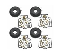 HPZPRPCEW Kit Di Riparazione Carburatore Con Membrana Per Kawasaki Per Ninja ZX6 ZX600E 1993 1994 1995 1996 1997 1998 1999 2000 2001 2002