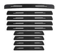 HPZPRPCEW Per A3 2016-2023 Auto Adesivi Fibra Carbonio Per Banda Protettiva Paraurti Bagagliaio Soglia Portiera Anti-Graffio Accessori(9Pcs)