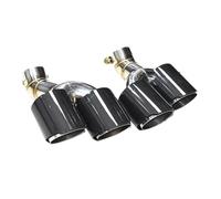 HPZPRPCEW Per A6 A7 C8 2020+ Terminale Di Scarico Per Auto In Fibra Di Carbonio Quadruplo Accessori Per Auto(Carbon Fiber Texture E)