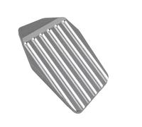 HPZPRPCEW Per B&MW K1600GTL K1600 GlT K 1600 GTL 2017-2019 Accessori Moto Pedale Del Freno Piede Posteriore Estensione Allungamento Peg Pad(GRIGIO)