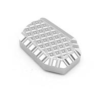 HPZPRPCEW Per Benelli 502C Prolunga Pedale Freno Posteriore Accessori Moto CNC Lega Alluminio Estensione Pedale(Grigio argento)