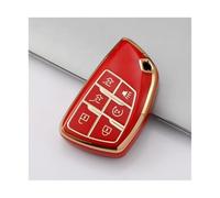 HPZPRPCEW Per Buick Per ENVISION S Plus Per Avenir 2020 2021 2022 2023 5 6 Pulsanti Accessori Per Custodia Per Chiave Auto(ROSSO,6 Buttons)