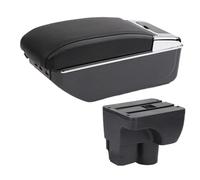 HPZPRPCEW Per C&hevrolet Per Sail 3 Per Aveo Bracciolo Centrale Auto Scatola Di Riporlo Ricambi Retrofit Accessori Auto(D2 linea nera 7USB)