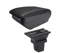 HPZPRPCEW Per C&hevrolet Per Tracker Holden Per Trax 2013 2014 2015 2016 2017 2018 2019 2020 Box Bracciolo Auto Scatola Bracciolo Accessori(H All Black 4 USB)