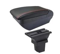 HPZPRPCEW Per C&hevrolet Per Tracker Holden Per Trax 2013 2014 2015 2016 2017 2018 2019 2020 Box Bracciolo Auto Scatola Bracciolo Accessori(F linea rossa Nessuna USB)