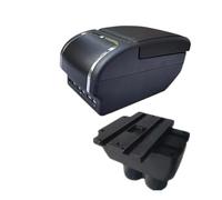 HPZPRPCEW Per Caddy Bracciolo Scatola Di Immagazzinamento Centrale Accessori Auto Interni Di Retrofitting(E black line 9USB)