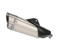 HPZPRPCEW Per CBR250RR CBR250 2017-2024 Sistema Di Scarico Moto Slip-On Tubo Di Collegamento Centrale Silenziatore Con Copertura In Carbonio