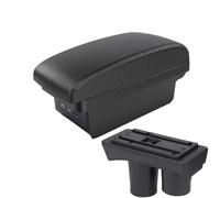 HPZPRPCEW Per Citroën C2 2003 2004 2005 2006 2007 2008 2009 Bracciolo Portauoggetti Accessori Interni Con USB(B2 linea nera 3USB)