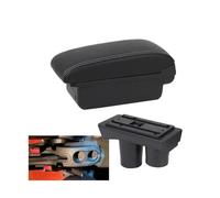 HPZPRPCEW Per Citroën C2 C3 Portabbracciolo Scatola Di Archiviazione Componenti Interni Pezzi Di Retrofit Accessori Auto(Linea bianca A3 Nessuna USB)
