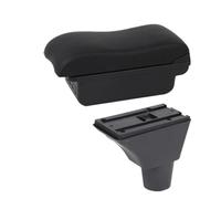 HPZPRPCEW Per Citroen C3 C4 Scatola Bracciolo Auto Per Citroen C3 C4 Scatola Bracciolo Scatola Di Immagazzinamento Interno Parti Di Retrofit(B2 linea nera 3USB)