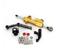 HPZPRPCEW Per Ducati Per Monster 797 821 1200 1200S 2014-2021 Accessori Moto Kit Stabilizzatore Di Sterzo Con Ammortizzatore Regolabile(Model D)