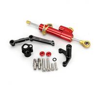 HPZPRPCEW Per Ducati Per Monster 797 821 1200 1200S 2014-2021 Accessori Moto Kit Stabilizzatore Di Sterzo Con Ammortizzatore Regolabile(Model C)