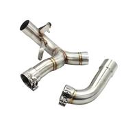 HPZPRPCEW Per Ducati Per Multistrad MTS 1260 S 1260S 2018 2019 2020 Escape Moto Terminale Di Scarico Slip-On Con Raccordo Centrale
