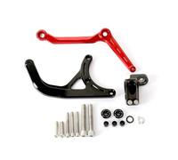 HPZPRPCEW Per Ducati Per Multistrada MTS V4/S/Pikes Peak Righello Direzionale Titanio Accessori Staffe Ammortizzatore(Model J)