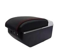 HPZPRPCEW Per Fiat Per Grande Per Punto Bracciolo Per Punto Bracciolo Auto Ripostiglio Centrale Interno Retrofit Con USB(C1 linea rossa 7USB)