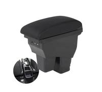 HPZPRPCEW Per Fit Bracciolo Per Jazz Per WRV Portabracciolo Auto 2015-2020 Kit Retrofit Scatola Di Archiviazione Interna 3USB(B2 vera pelle)