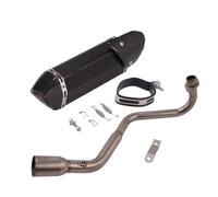 HPZPRPCEW Per GROM MSX125 MSX-125 MSX 125 SF 2013-2021 Sistema Di Scarico Per Moto Escape Raccordo Anteriore Con Silenziatore DB Killer(Style k)