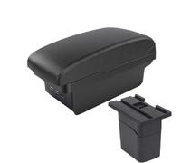 HPZPRPCEW Per Holden Per Cruze 2009 2010 2011 2012 2013 2014 2015 Scatola Bracciolo Console Centrale Scatola Di Immagazzinaggio(B2 linea nera 3USB)