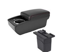 HPZPRPCEW Per Holden Per Cruze 2009 2010 2011 2013 2014 2015 Scatola Bracciolo Braccio Console Centrale Scatola Di Stivaggio Interno(B1 Red line 6 usb)