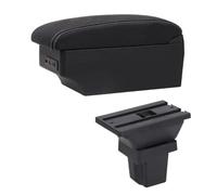 HPZPRPCEW Per Holden Per Trax 2013 2014 2015 2016 2017 Poggiapolsi In Pelle Console Centrale Ripostiglio USB(E1 Linea Bianca)