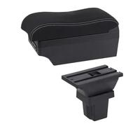 HPZPRPCEW Per Holden Per Trax 2013 2014 2015 2016 2017 Poggiapolsi In Pelle Console Centrale Ripostiglio USB(E2 Linea Bianca)