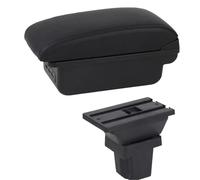 HPZPRPCEW Per Holden Per Trax 2013 2014 2015 2016 2017 Poggiapolsi In Pelle Console Centrale Ripostiglio USB(C1 Linea nera)