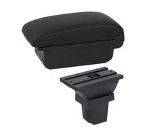 HPZPRPCEW Per Holden Per Trax Vanità Bracciolo Auto 2013 2014 2015 2016 2017 2018 2019 2020 Vanità Bracciolo Scatola Di Archiviazione Braccio(B2 linea nera 3USB)