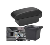 HPZPRPCEW Per Hyundai I30 Portabracciolo Per Hyundai Per Elantra Per Touring I30 FD I30cw 2007-2011 Portabagagli Bracciolo Auto(C3 Nero bianco SENZA USB)