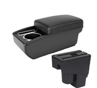 HPZPRPCEW Per Jazz Scatola Bracciolo Per Fit Per Jazz 1 2003 2004 2005 2006 2007 Bracciolo Auto Scatola Di Immagazzinaggio Braccio(Linea bianca A3 Nessuna USB)