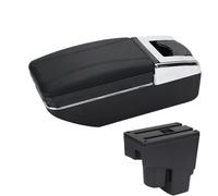 HPZPRPCEW Per Jazz Scatola Bracciolo Per Fit Per Jazz 1 Bracciolo Auto 2003 2004 2005 2006 2007 Scatola Bracciolo Accessori Auto(Linea nera A2 Nessuna USB)