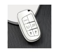 HPZPRPCEW Per Jeep Per Renegade Per Grand Per Cherokee Per Charger Per Challenger Per Chrysler Custia Portachiavi Per Auto In TPU(Silver White)