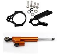 HPZPRPCEW Per Kawasaki Per VERSYS 650 2015 2016 2017 2018 2019 2020 Kit Di Montaggio Staffa Ammortizzatore Sterzo CNC Finitura Carbonio(Model G)