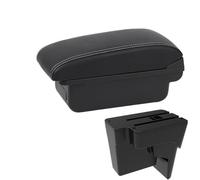 HPZPRPCEW Per Kia K3 BL7 2023 2024 2025 Bracciolo Centrale Vano Portogioie Console Con USB(C3 Nero bianco SENZA USB)