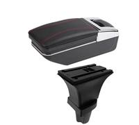 HPZPRPCEW Per Kia Per Morning Per Picanto Box Bracciolo Ripostiglio Auto Interni Retrofit Dettagli Interni(Una linea rossa NON USB)