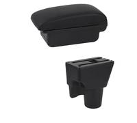 HPZPRPCEW Per KIA Per Picanto Bracciolo Centrale Vanetto Di Stoccaggio Centrale Con Portabicchieri Prodotti Accessorio Stile Interno Auto(C1 Linea nera)