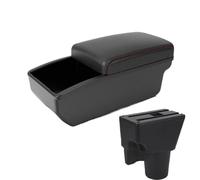 HPZPRPCEW Per Kia Per Picanto Portabracciolo Per Kia Per Picanto Per 3X-Line Scatola Di Ripiano Bracciolo Auto(B1 Red Storage box)