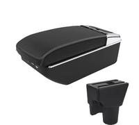 HPZPRPCEW Per Kia Per Picanto Scatola Bracciolo Per 3X-Line Bracciolo Auto Interno Accessori Auto Scatola Di Stoccaggio(A3 Nero bianco 7USB)
